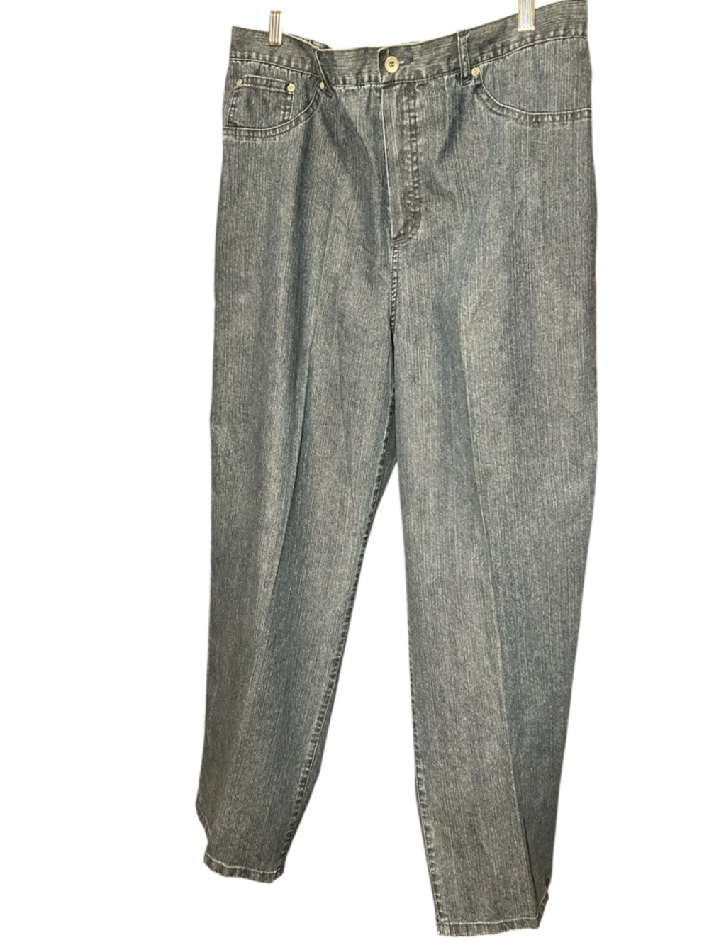 Alfred Dunner Women’s Classic Lightweight Denim Figure Slimming Pants